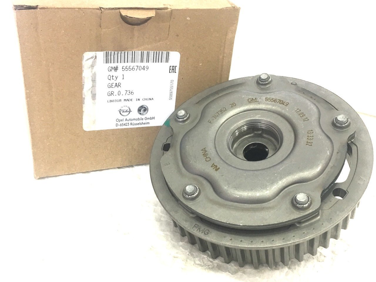 Opel Astra J 1.6 Xer Emme Eksantrik Dişlisi GM 55567049