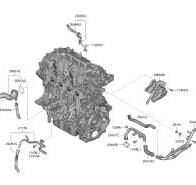 Kia Sportage 1.6 2020 Radyatör Alt Su Bağlantı Aparatı Mobis.256312m800