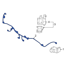 Hyundai Tucson 2021 Arka Tampon Park Sensör Tesisatı Mobis.91880N9060