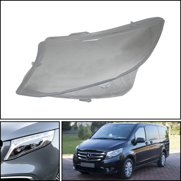 Mercedes Vito W447 2016-19 Sol Far Camı Ce Standart İthal