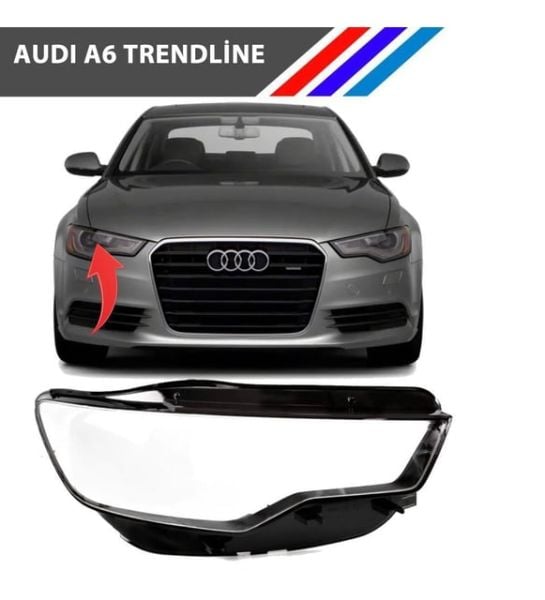 Audi A6 2016-18 Sağ Far Camı Tırnaksız Ce Standart İthal