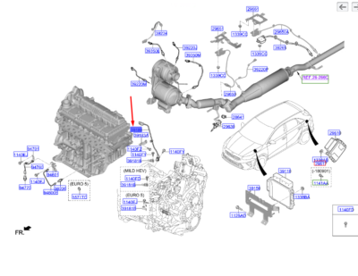 Kia Sportage 1.6 Dizel 2018 Krank Sensörü Mobis.391802U000