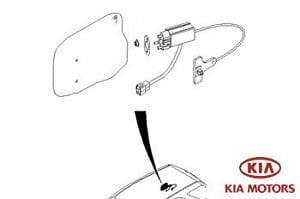 Kia Sorento 03-10 Depo Kapagı Dıs Orjinal