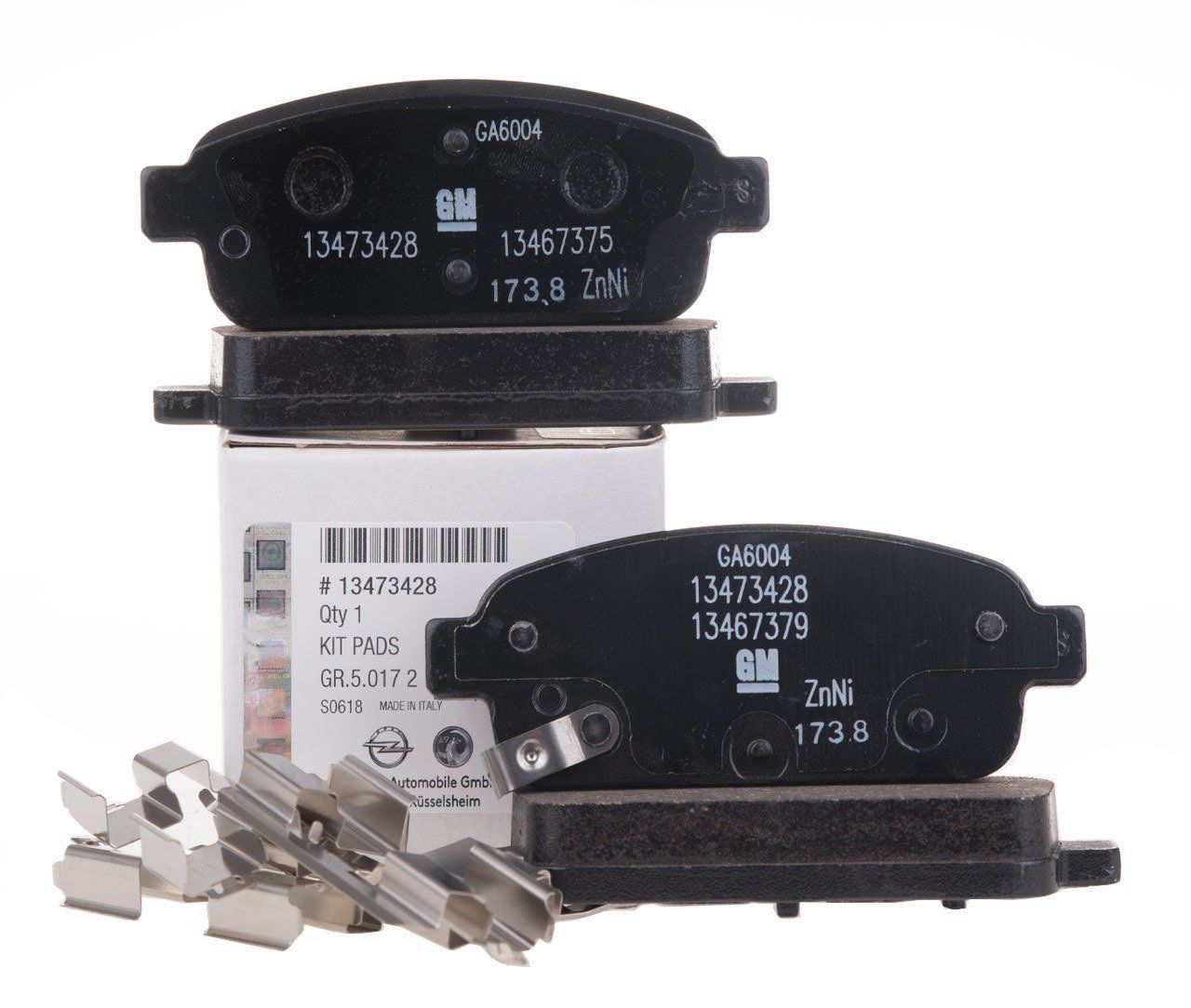 Opel Zafira C Arka Fren Balatası Orjinal GM