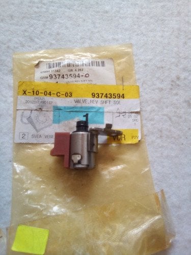 Chevrolet Captiva C100 Şanzıman Selenoid Valf GM 93743594