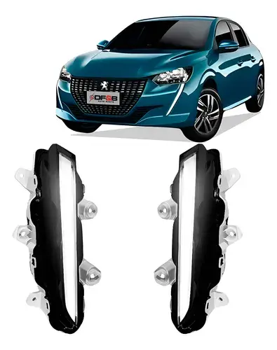 9824241180 İthal Peugeot 208 Gündüz Farı Ledli  Sağ 2020-22