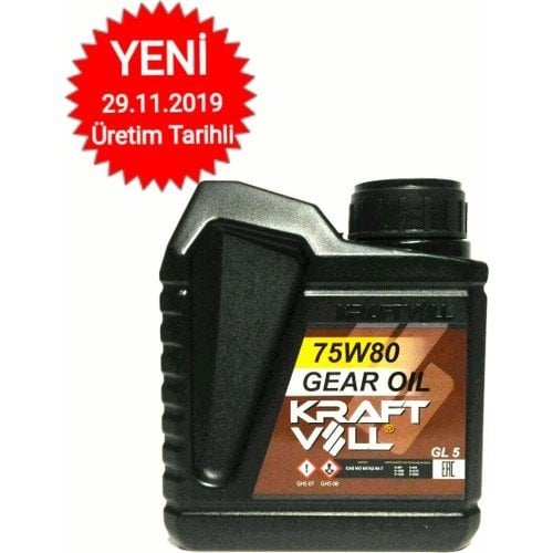 Kraft Voll Şanzıman Yağı Gl-5 75W80 Alman 3Lt