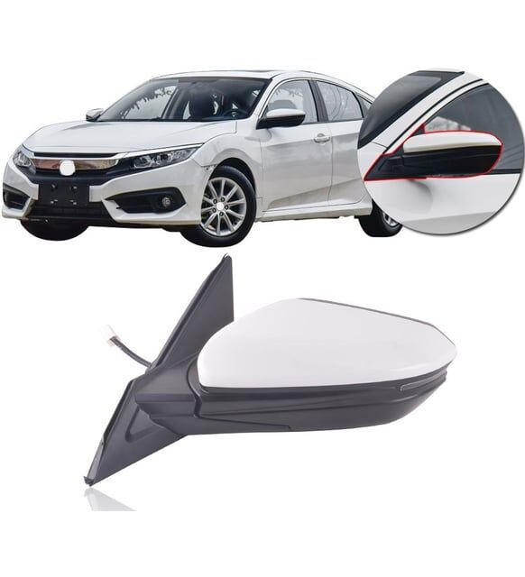 Honda 2016-21 Sol Dikiz Ayna Katlanır Elektrik Sinyalli İthal