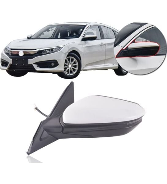 Honda 2016-21 Sol Dikiz Ayna Katlanır Elektrik Sinyalli İthal
