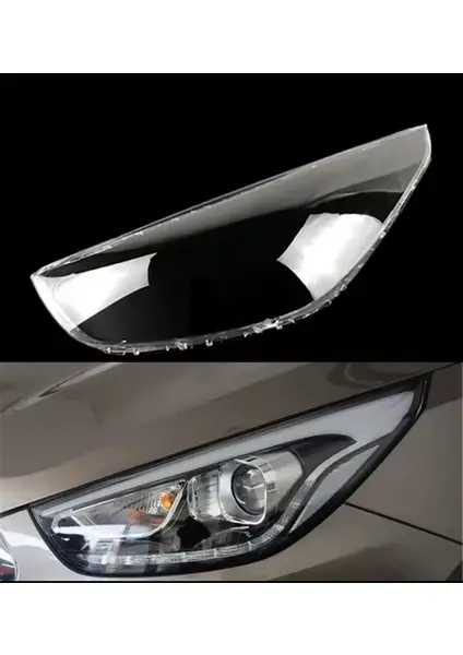 Hyundai İX35 Sol Far Camı CE Belgeli İthal 2010-2015
