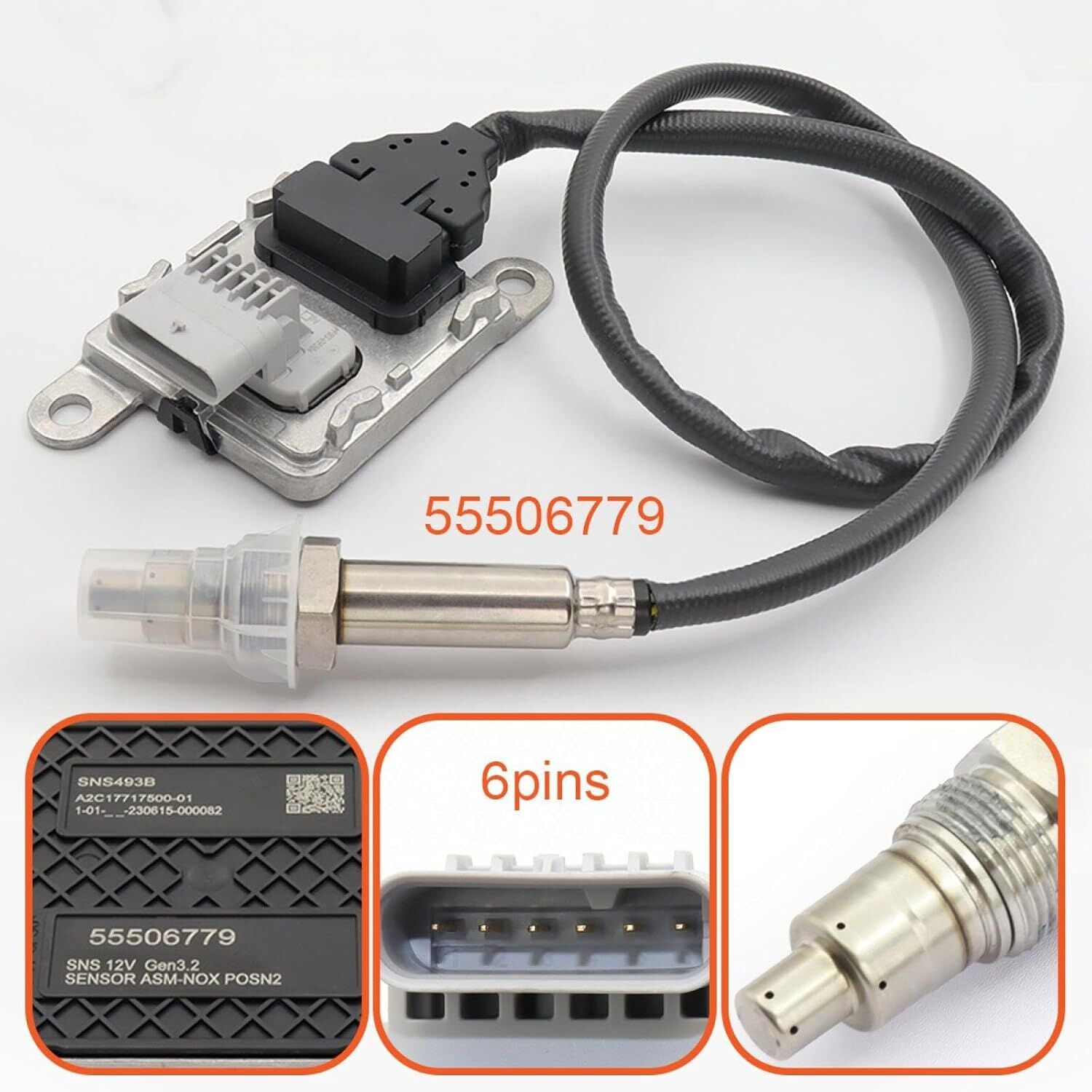 55506779 İthal Mokka 1.6 CDTİ Nox Sensörü