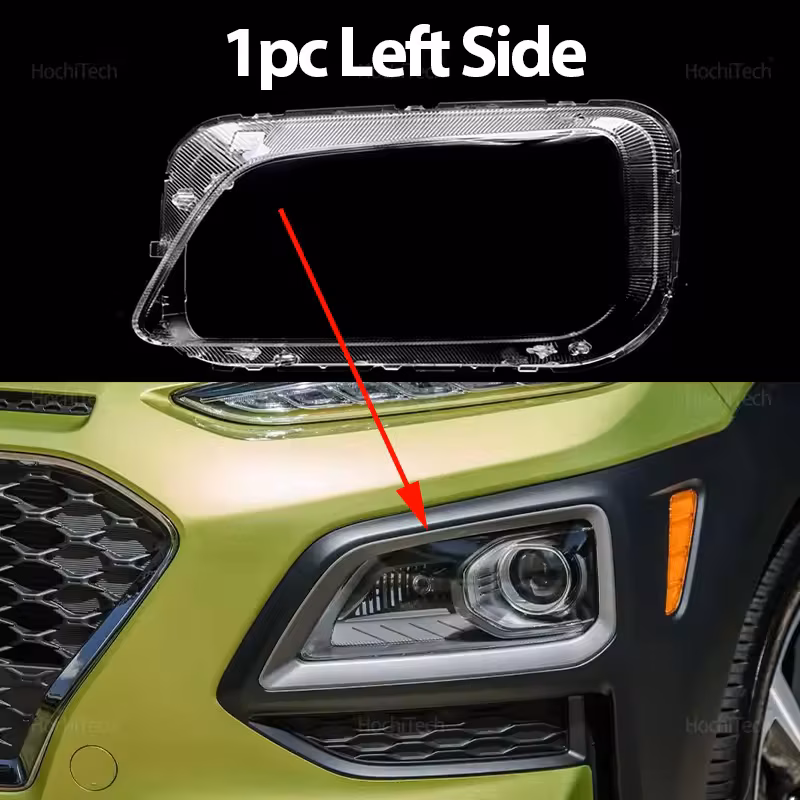 Hyundai Kona Sol Far Camı CE Belgeli 2018-2020