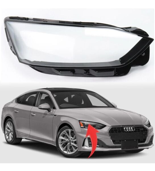 Audi A5 Sağ Far Camı 2021-2023