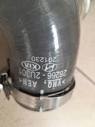 Hyundai Tucson 2021 İntercooler Alt Hortum Mobis.282662U301